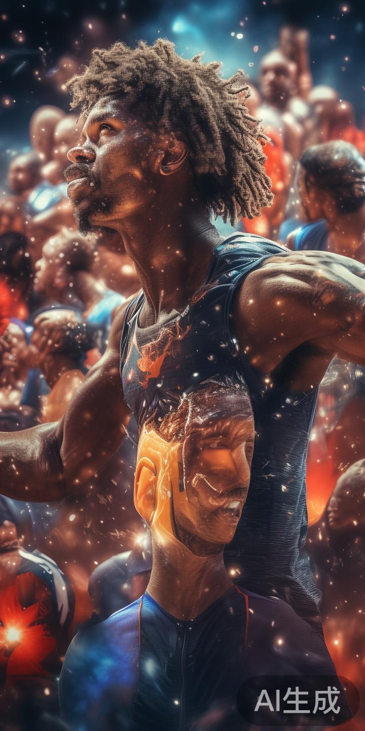 在现代体育界，涌现出一批又一批令人瞩目的巨星。他们